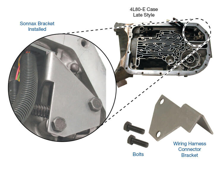 4L80E Wire Harness Connector Bracket
