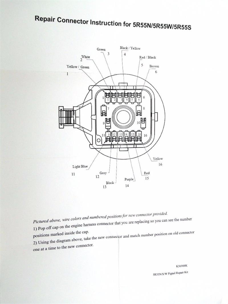 ford explorer radio wiring diagram